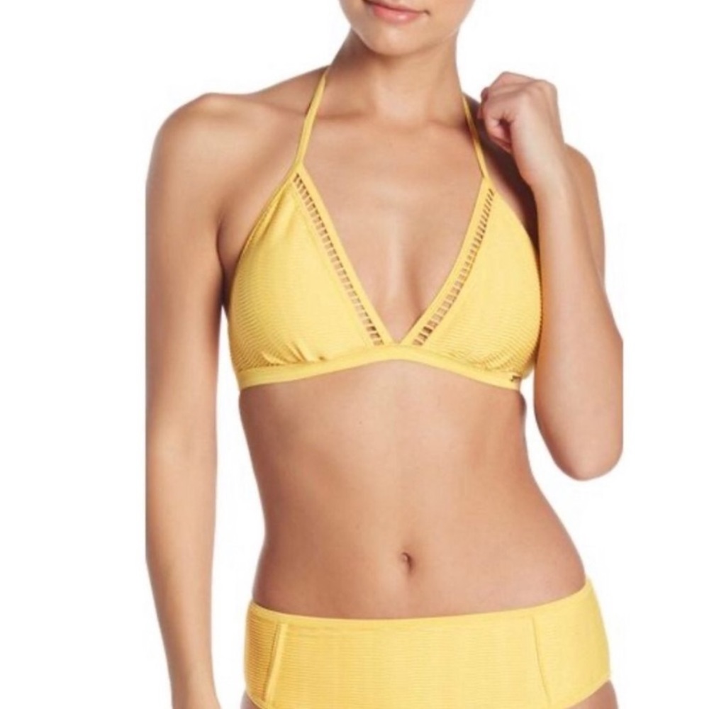 Nicole Miller Yellow Bikini size 10